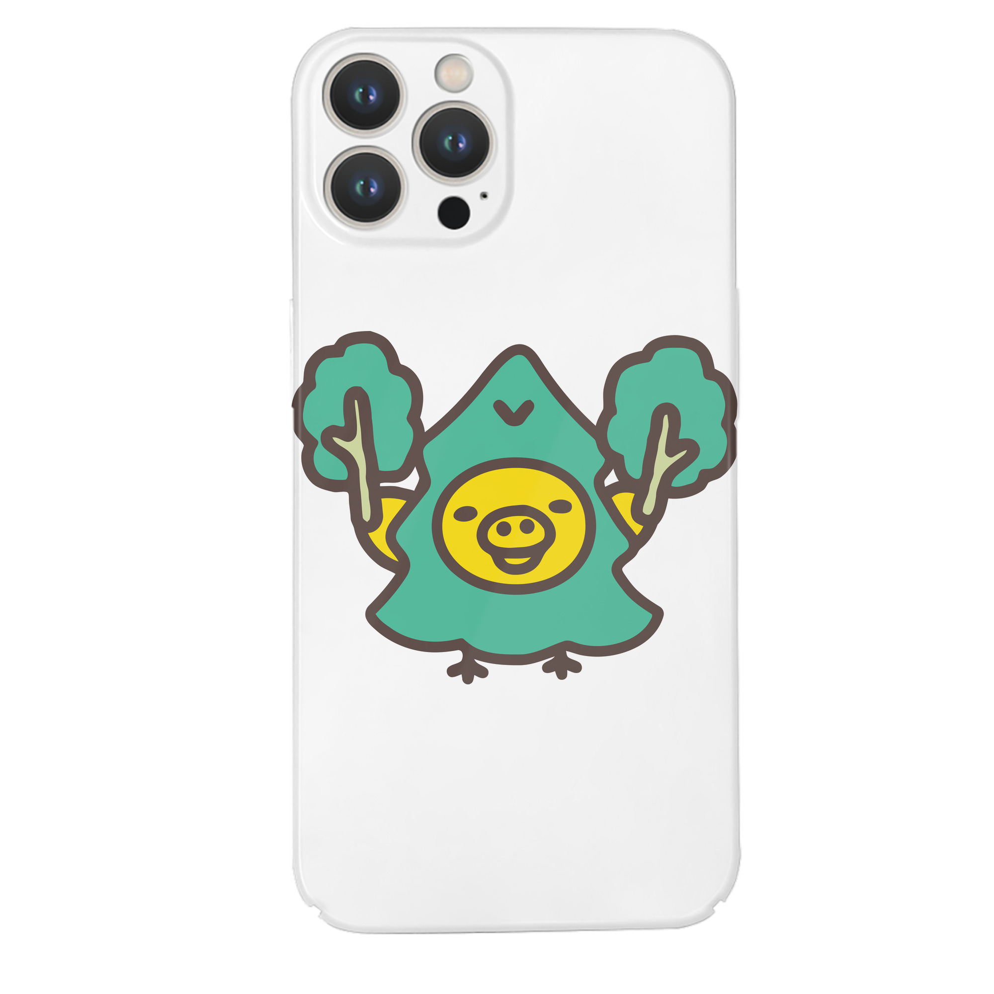 （画像用） リラックマ リラックマ キイロイトリ Rilakkuma Korilakkuma Kiiroitori 【iPhone 14シリーズ対応】ハードケース